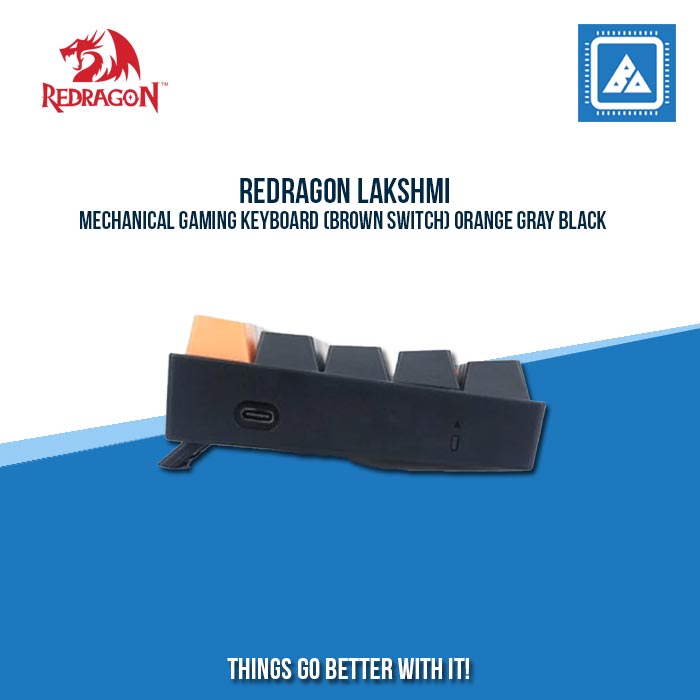 MECHANICAL GAMING KEYBOARD (BROWN SWITCH) ORANGE GRAY BLACK MECHANICAL GAMING KEYBOARD (BROWN SWITCH) ORANGE GRAY BLACK